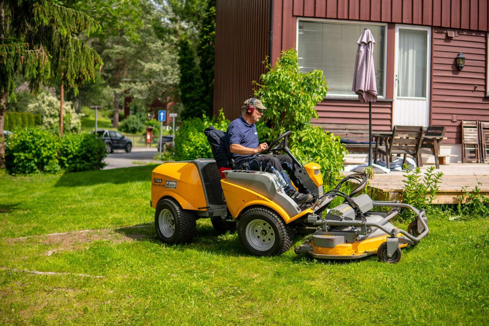 Plenklipping ved en enebolig